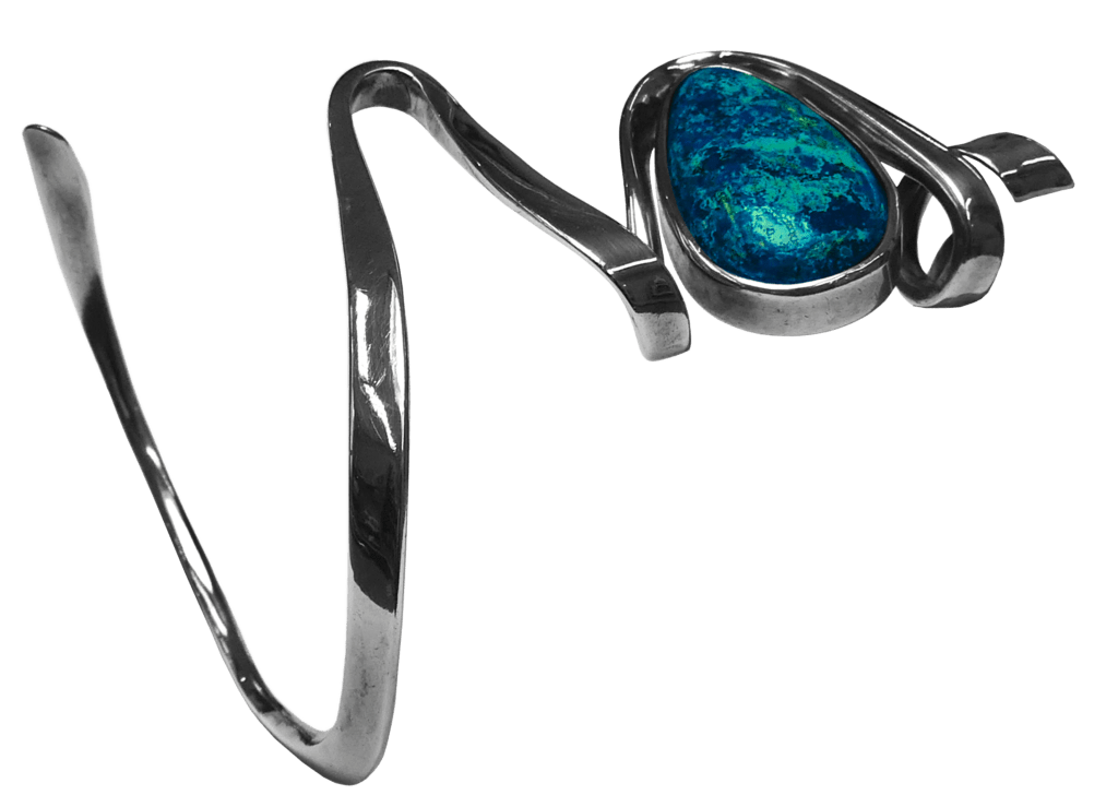 Zilveren armband gemaakt door Marja Schilt