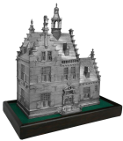 Zilveren model van het Zaandamse havenkantoor 1921